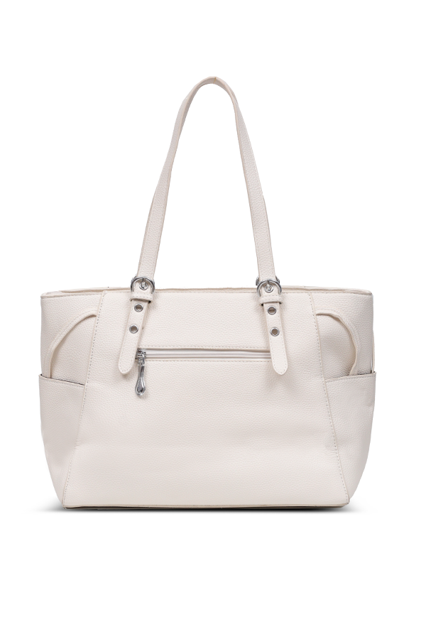 White Formal Hand Bag WSB000434