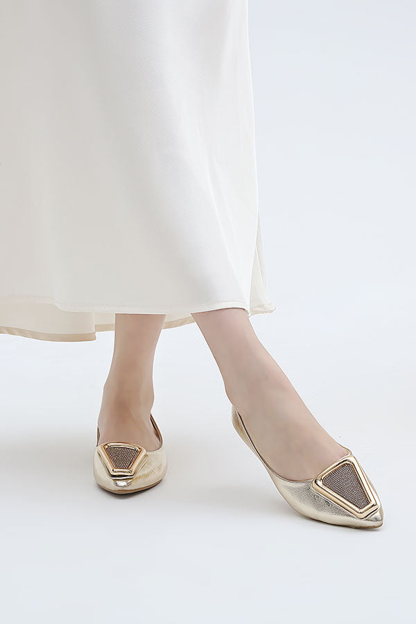 Women Ballerina Gold WBA000411