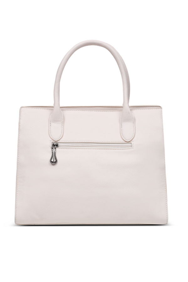 Formal Hand Bag in Off white WSB000328
