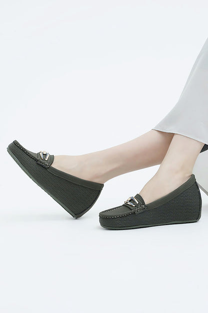 Women Moccasin Green WMC001616