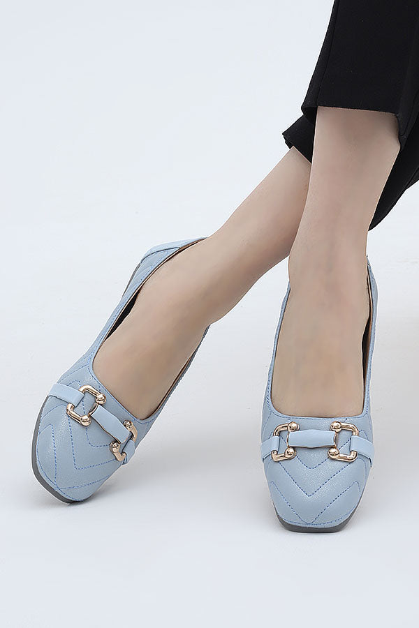 Women Moccasin Sky Blue WMC000721