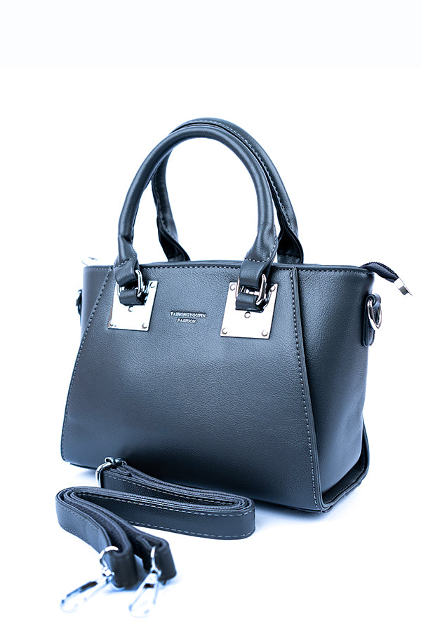 Satchel Shoulder Bag Grey WBB001006
