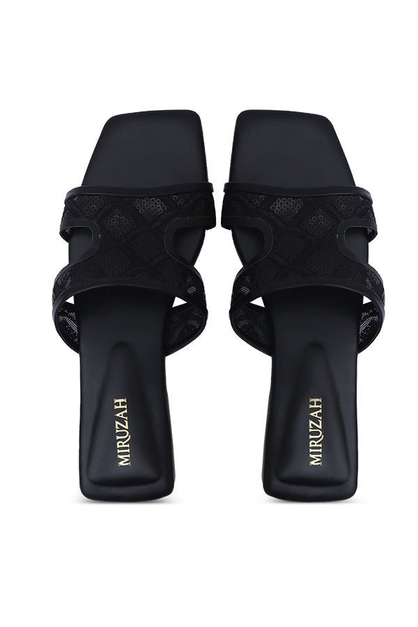 Black net Flat WSL000301