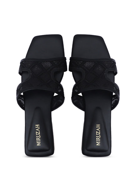 Black net Flat WSL000301