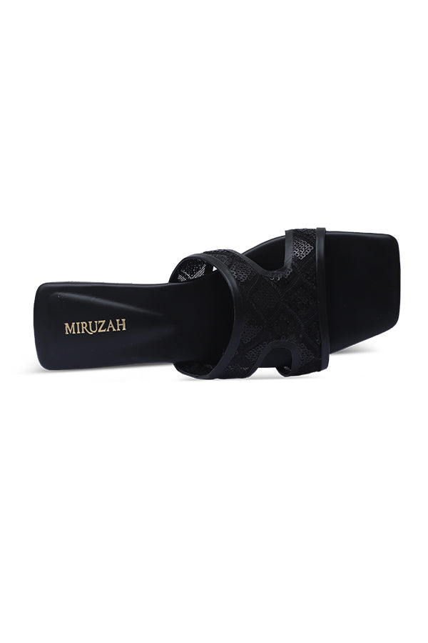 Black net Flat WSL000301
