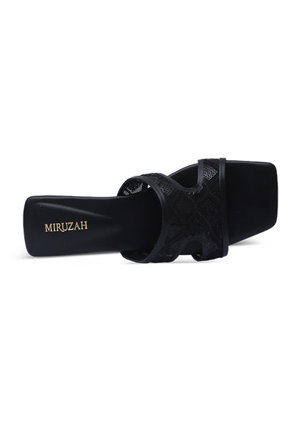 Black net Flat WSL000301