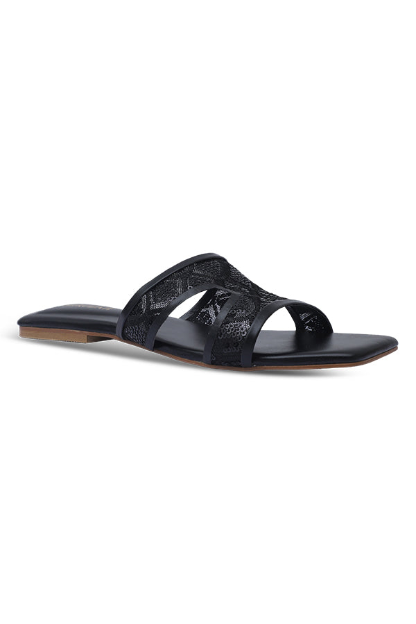 Black net Flat WSL000301