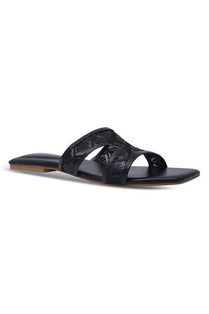 Black net Flat WSL000301