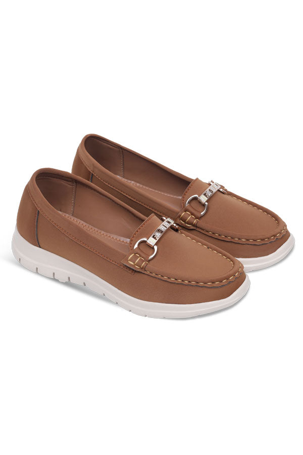 Women Extreme Comfortable Moccasin Musturd WMC000403