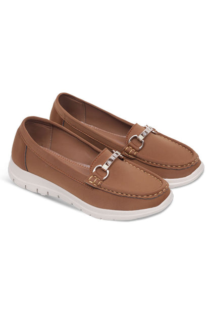 Women Extreme Comfortable Moccasin Musturd WMC000403