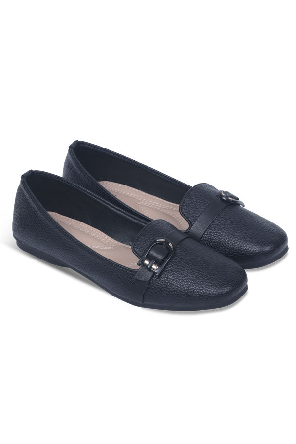 Women Moccasin Black WMC000801
