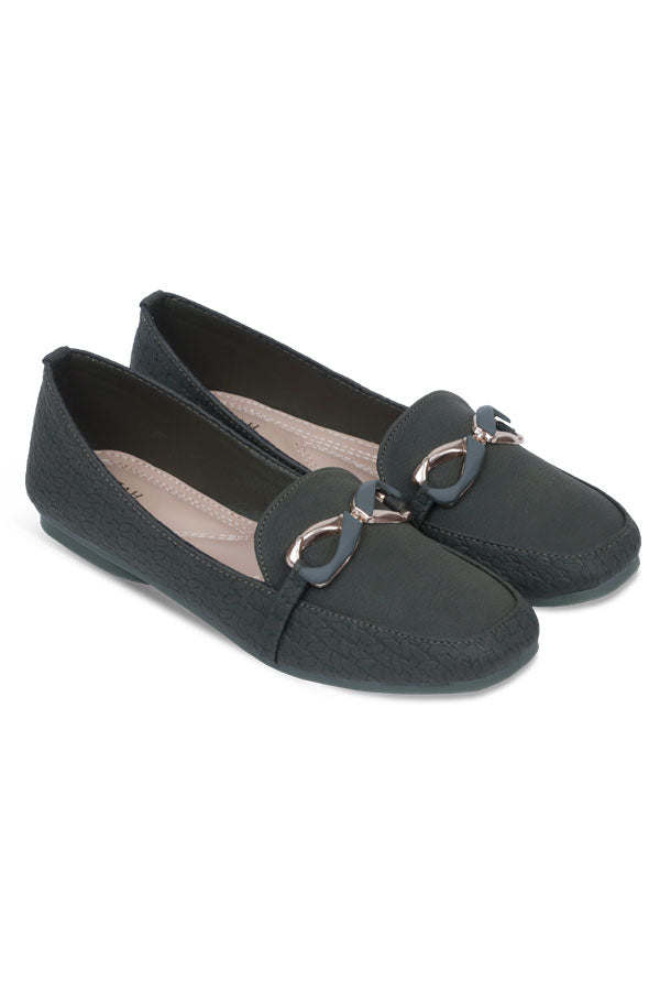 Women Moccasin Green WMC001016