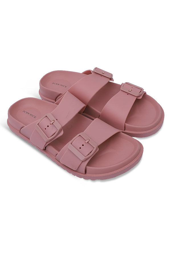 Flip & Go women Double Strap Slider (Tea Pink) WWS000332
