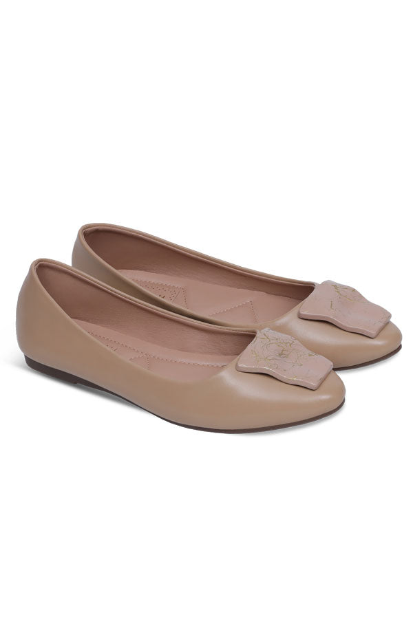 Women Ballerina Beige WBA000505