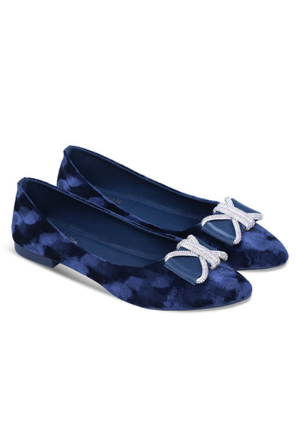 Women Ballerina Navy Blue WBA000209