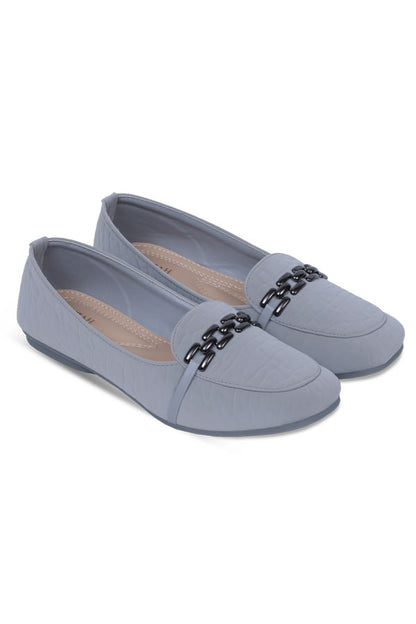 Women Moccasin Grey WMC001106