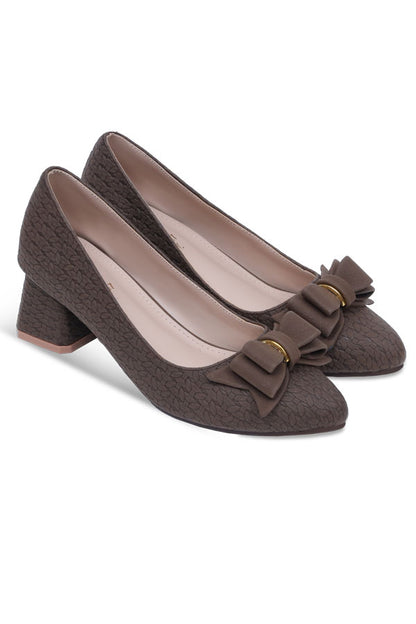 Women Court Shoe Brown WCS000102