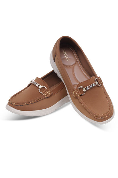 Women Extreme Comfortable Moccasin Musturd WMC000403