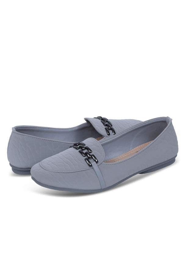 Women Moccasin Grey WMC001106