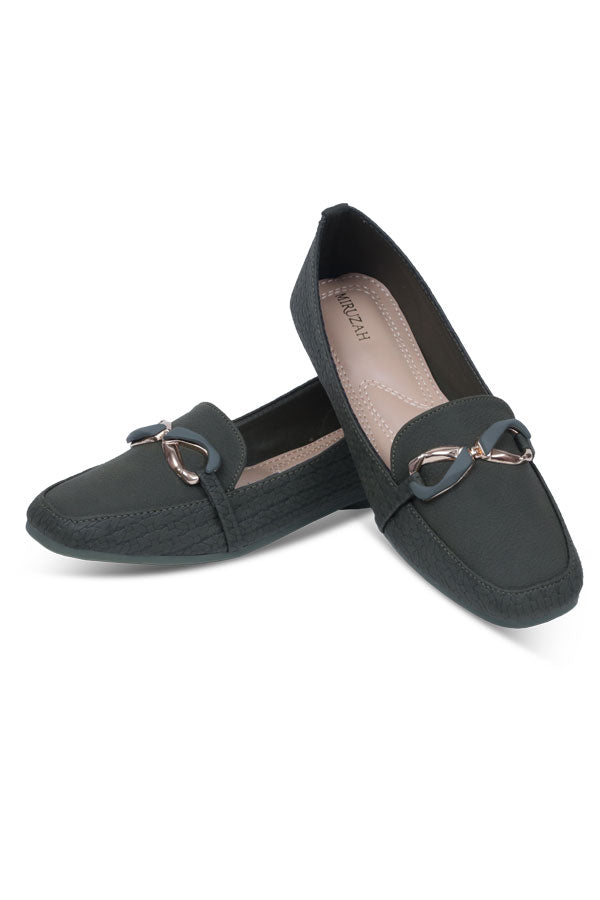 Women Moccasin Green WMC001016