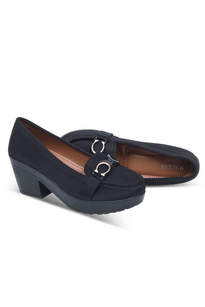 Women Moccasin Black WMC000201