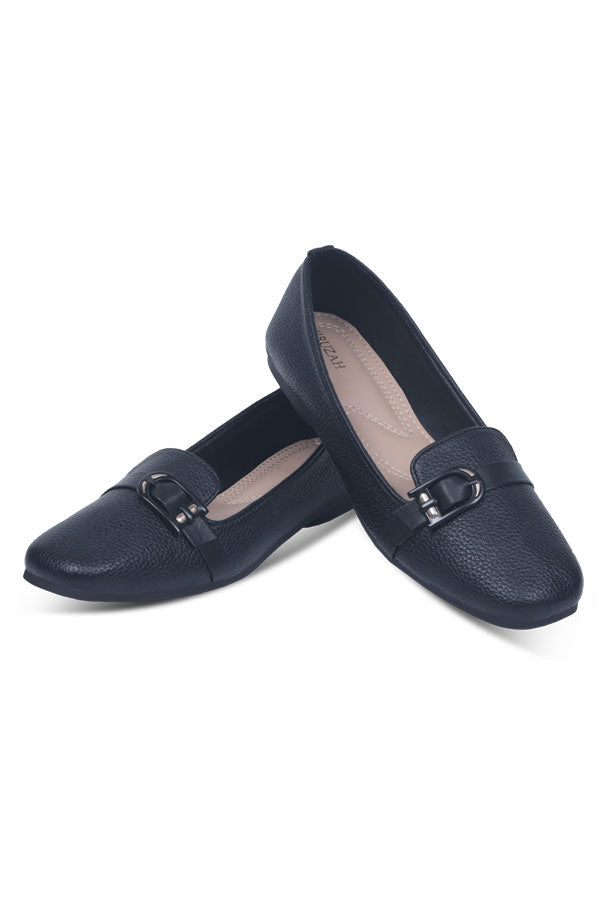 Women Moccasin Black WMC000801