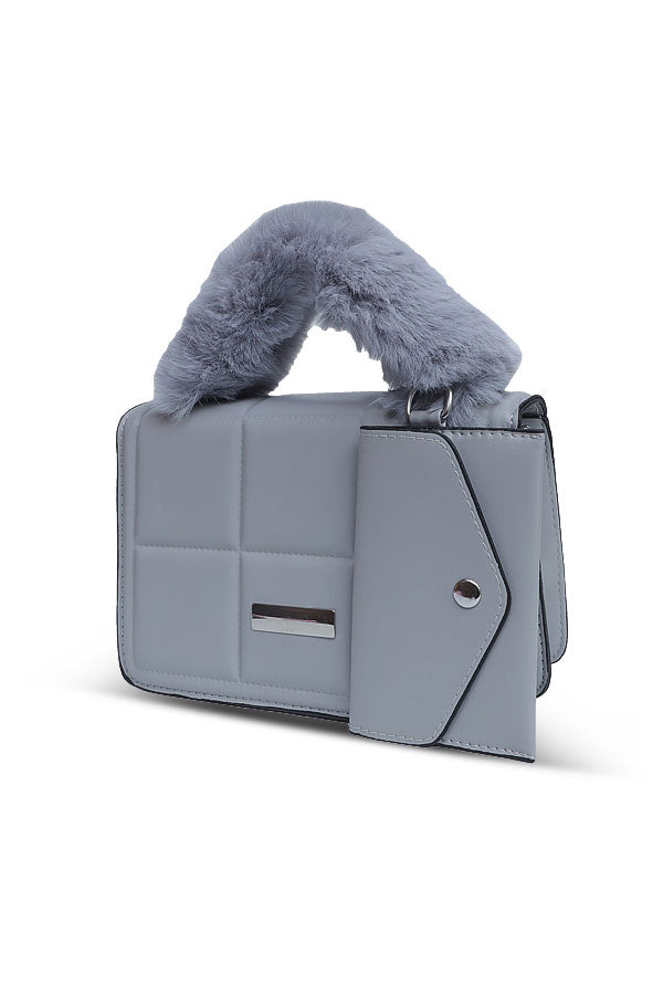 Trendy and Casual hand bag Blue WBB000421