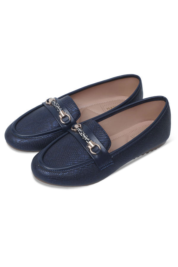 Women Formal Moccasin Blue WMC001409