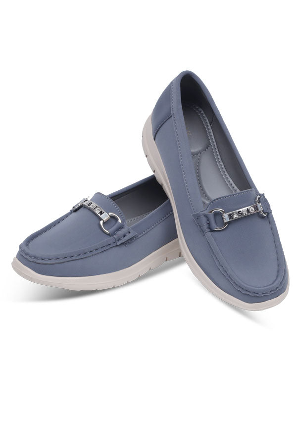Women Extreme Comfortable Moccasin Grey WMC000406