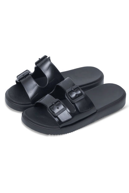 Women Black Slider WWS000201