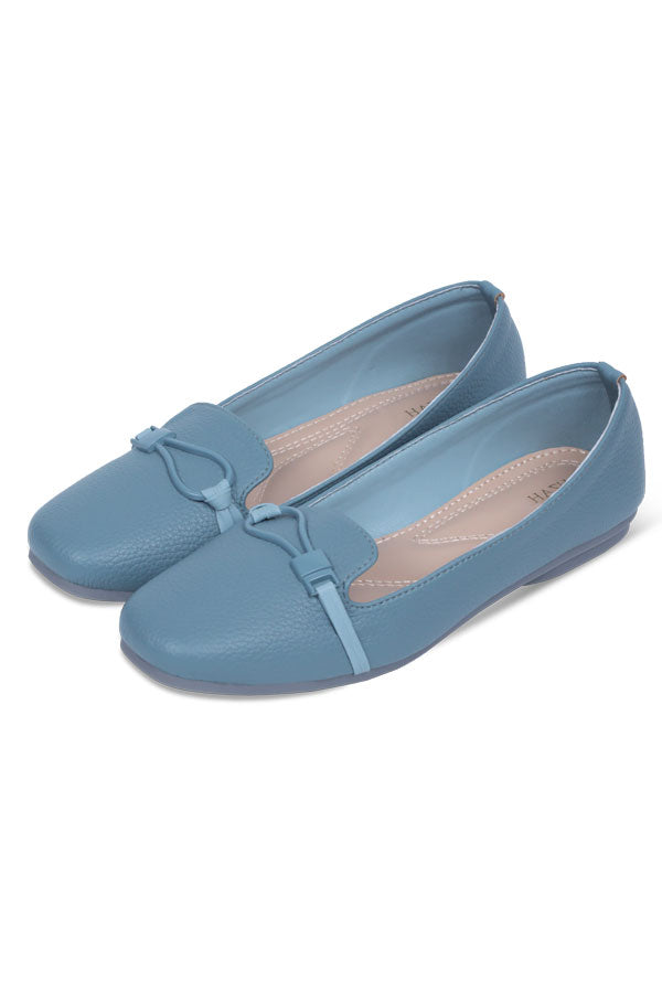 Women Sky Blue Moccasin All Sizes 36-42 Pakistan