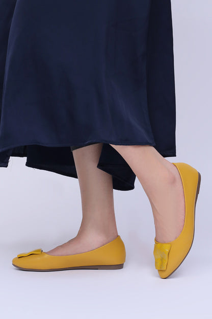 Women Ballerina Yellow WBA000535
