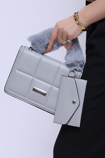Trendy and Casual hand bag Blue WBB000421