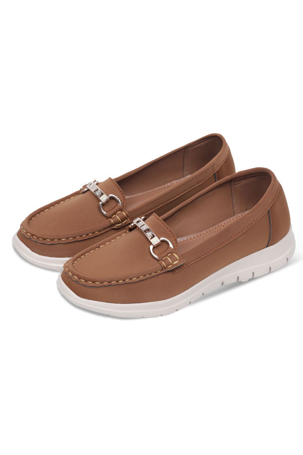 Women Extreme Comfortable Moccasin Musturd WMC000403