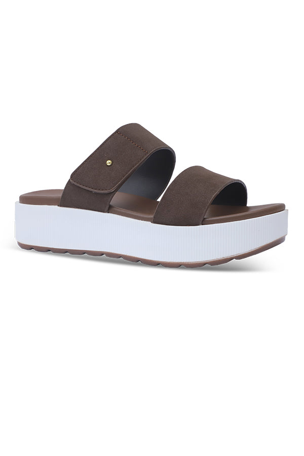 Double Strap Platform Slipper WSL001002