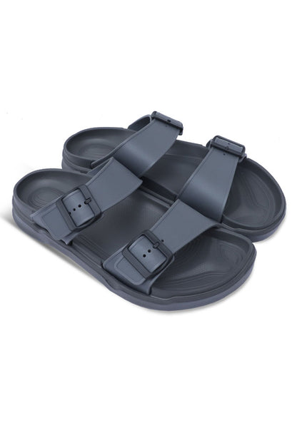 Mens Double strap Sliders MWS000306
