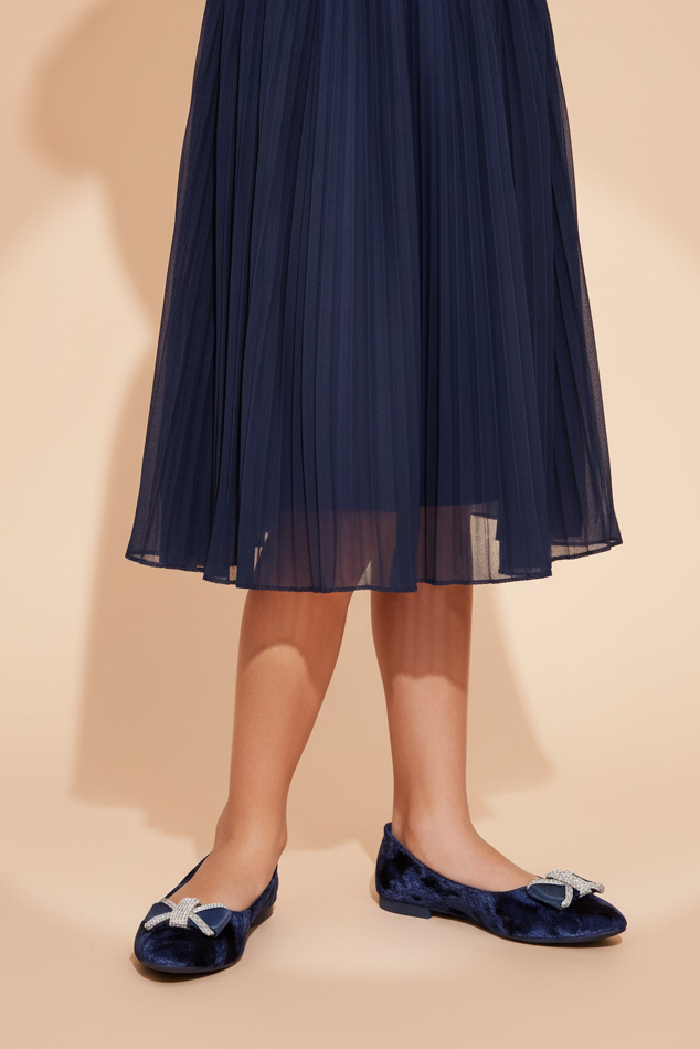 Women Ballerina Navy Blue WBA000209