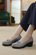 Women Moccasin Grey WMC000306