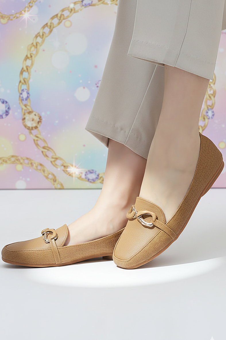 Women Moccasin Musturd WMC001003