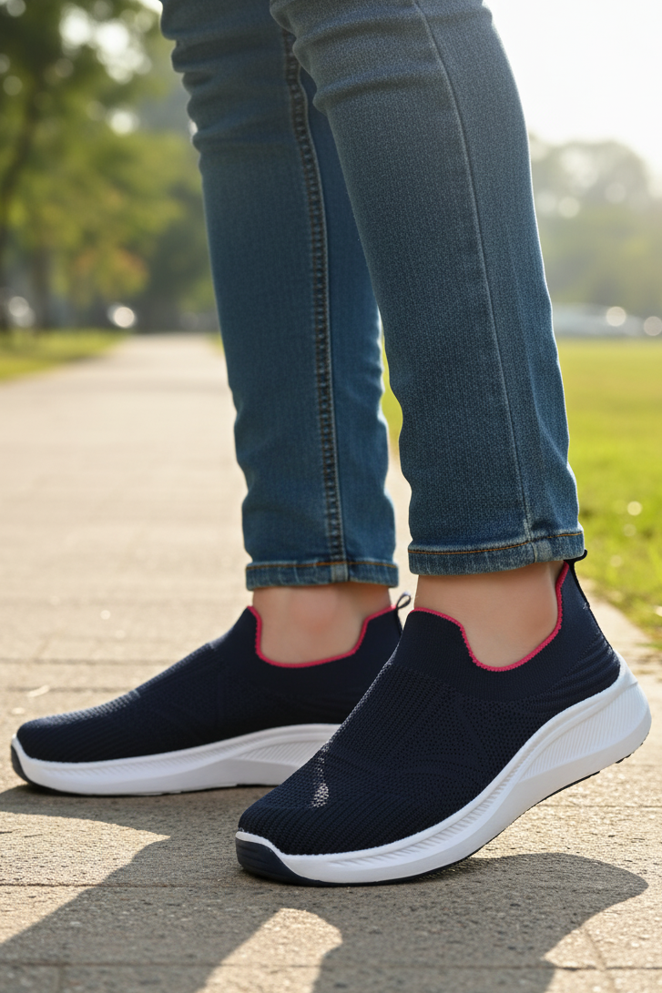 Women Slip on (Blue) WSO000104