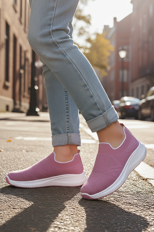 Women Slip On (Pink) WSO000113