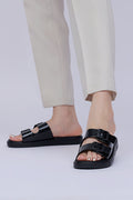Women Black Slider WWS000201