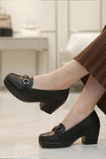 Women Moccasin Black WMC000201